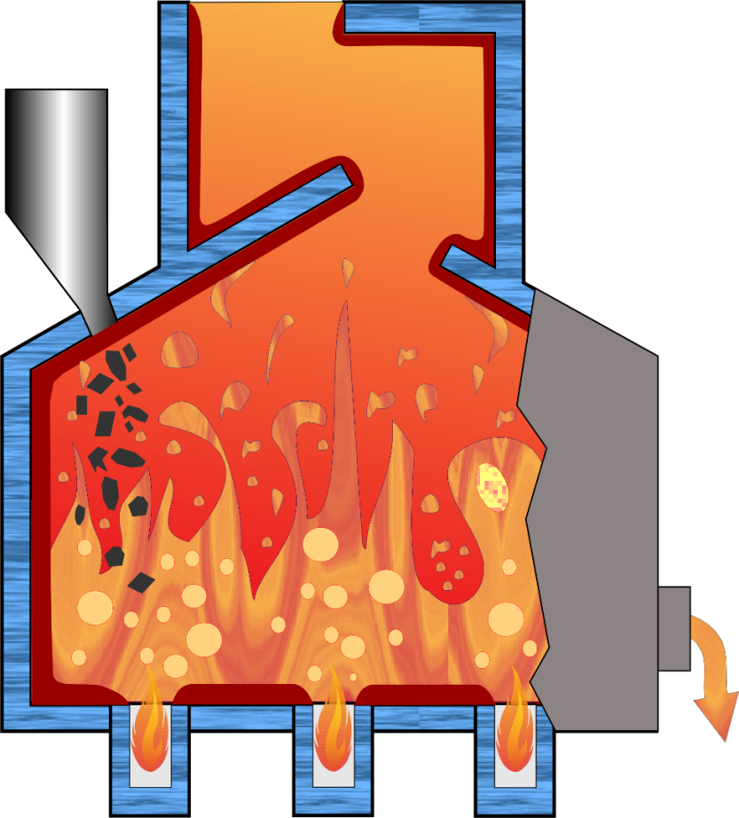 Four à brûleurs immergés